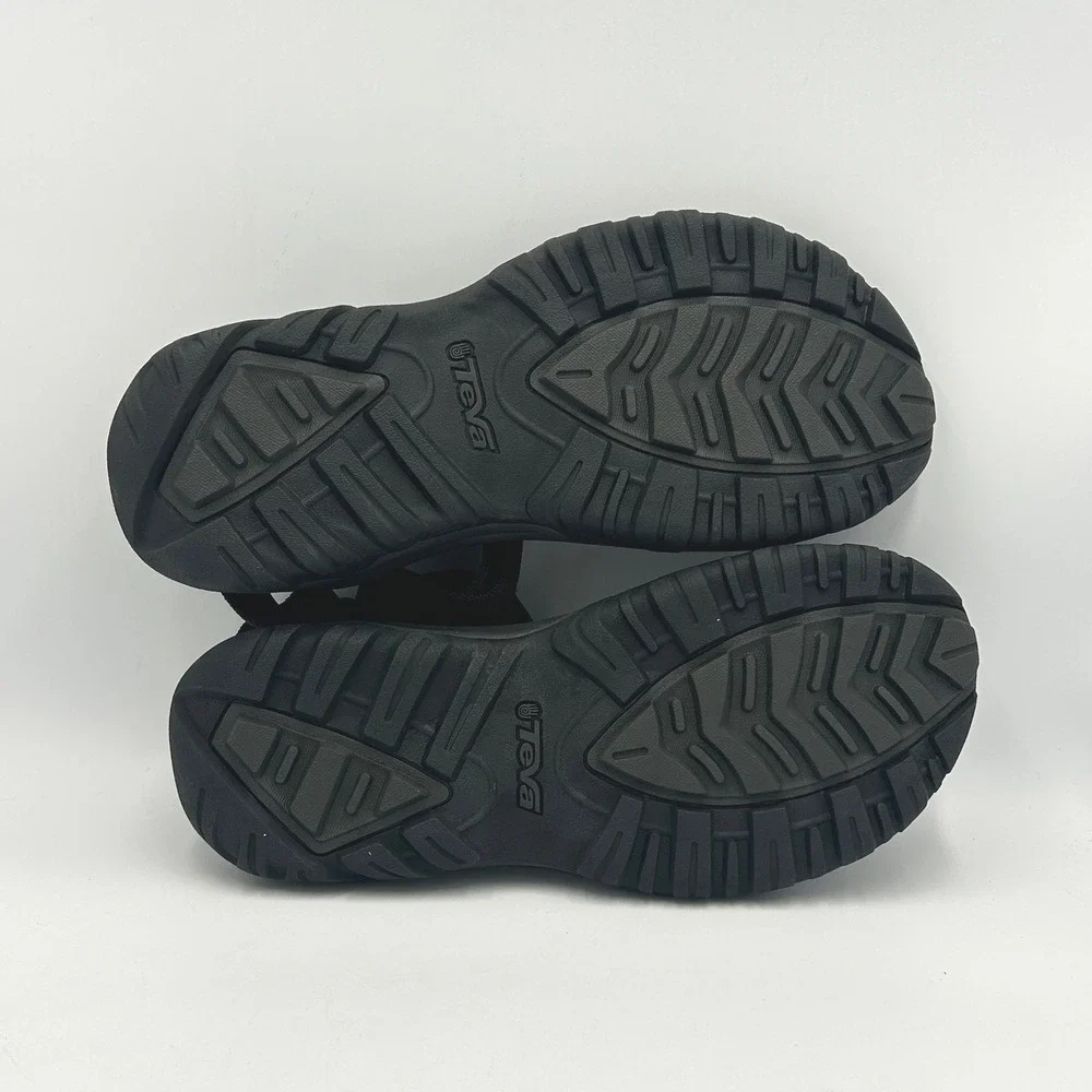 Teva Terra Fi 5 Universal Sandals Mens 9 Black Hiking Water Sport 1102456